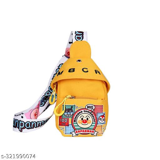 SYGA Celebrity Cartoon Canvas Small Bag Girl Children's Bag Shoulder Messenger Bag Chest Bag