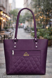 ZOOT 24 Purple Empress UltraSoft Diamond-Stitch Premium Fashion Carryall