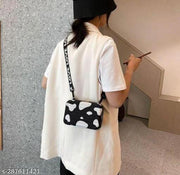 Box Sling bag for girls | Mini suitcase sling bag for women