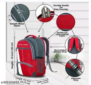 Large 35 L Laptop Backpack spacy unisex backpack