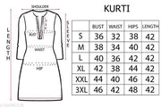 PE G COLLAR SOLID KURTI