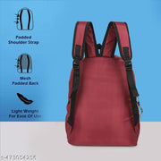Backpack School Bag For Travel With Bottle Compartment | Trendy Water Resistant High Storage Bag For Men & Women | Boys & Girls Laptop Printed Backpack For College Gift