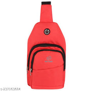 ZNW ENTERPRISE BODY CROSS BAG RED  COLOR MEN / WOMEN CASUAL