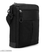 crossbody sling bag for men | casual sling bag for men | Men Sling Bag Stylish Crossbody Shoulder Bag for Daily Use | Men Sling Bag Compact Travel and Casual Crossbody Bag Black
