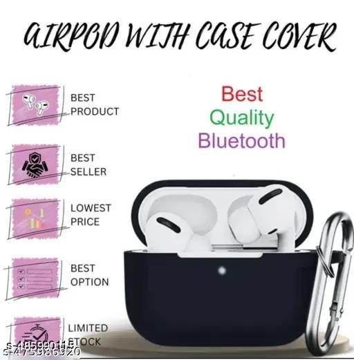 TWS Bluetooth Earbuds with Charging Case Wireless Earphones with Cover, Premium Sound, and Handsfree Call Support FREE CASE COVER
