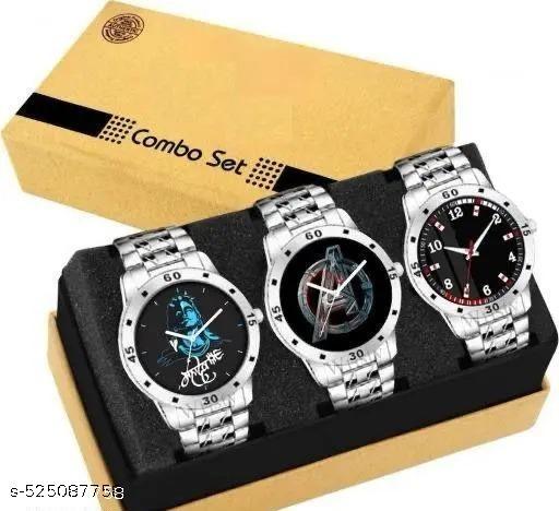 men steel watch men analog watch