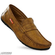 Men's Synthetic Leather Tpr sole Loafers