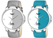 Combo of 2 | Genuine Leather Straps | Boys Series Analog Watch
