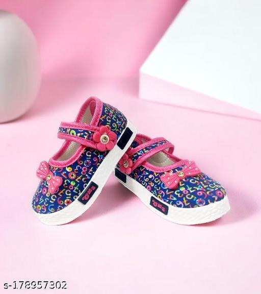 Coolz Girls Baby Fashion and Casual Ballerina Cute-1 Magenta for 1-4 yrs
