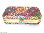 Attractive & Stylish Good Quality Printed Trendy Beautiful Clutch handbag Purse For Wedding, Party, Bridal, Casual