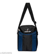 Fashion Tribe Unisex cross-Body sling bag messenger bag shoulder bag crossbody pouch women sling bags (BLACK&TEAL)