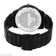 LORENZ Black Men's Watch,Black Wallet & Black Sunglasses Gift Combo Box for Men | Combo for Boys | CM-2044SN-WL-01