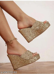 Dreamsafe store wedge  heel sandal attractive design for women & girls