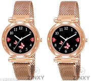 Analogue Studded Stylish Black Dial Magnet Watch for Girls and Women (Combo of 2)

Analogue Studded Stylish Black Dial Magnet Watch for Girls and Women (Combo of 2)