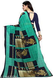 Women’s Printed Saree with Blouse Piece | Stylish Casual & Party Wear Saree for Women