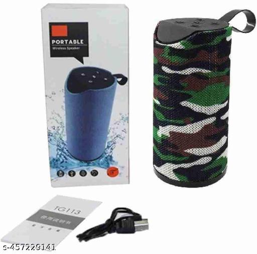 MLA VA WORLD TG-113 High Bass 10W Bluetooth Speaker Thunder Sound Portable Thunder Sound (Random Colour) (Pack of 1)