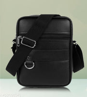 Stylish men Messenger small cross body sling bag for men women office use persnol casual with adjustable Strap