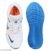 CLYMB Casual Sport for Men | Stylish Lace-Up Sneakers with Cushioned Insole | Comfortable Walking Shoes with Rounded Front Running shoes