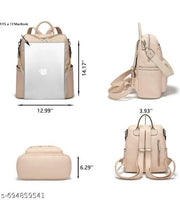 JAISOM Premium Women Backpack | Waterproof Stylish Office College & Travel Bag