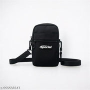 Men's Small Side Bag for Mobile, Money & Passport - Lightweight Hanging Phone Pouch with Belt Loop for Bike Riding & Travel