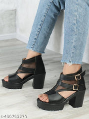 Women Casual Girls Heel Sandal