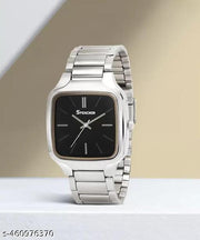 FT3027 NEW DESIGNER SQUARE STIANLESS STEEL ADJUSTABLE CHAIN Analog Watch