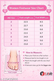 LifeO -Slider Black For Girls & Woman