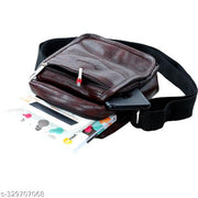 Casual Crossbody Synthetic Leather Men Sling Bag/Shoulder Bag for Men/Travel Bag/Cross Body Bag/Office Business Bag/Messenger Bag/Stylish Sling Bag for Men
