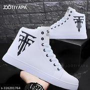 JOOTIYAPA ANKLE HEGHT SHOES FOR MEN (WHITE)