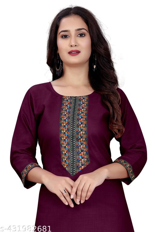 stylelist kurti with printed design