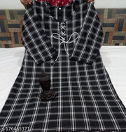 Stylish Black Woolen Kurti Only