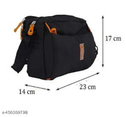 Men & Womens Cross Body Travel Sling Bag || Nylon Sling Bag || Cross Body Utility || Travel Bag || Office Business Messenger Bag || One Side Shoulder Bag For Men And Women Unisex || (Pack Of 1)