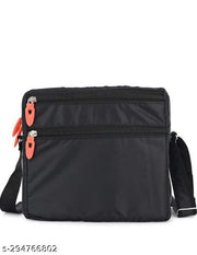 Men Bag Daily Use Sling Bag Black Color Classy Bag