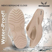 Bersache Extra Soft Classic Casual with  Regular wear with Ultra Soft & Flexibility Technology Clogs for Men's -(6208-Beige)