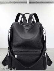 Bohobuzz Backpack Purse for Women Convertible Travel Vintage PU Leather Bag(Backpack,bag,backpack for women women bag fashion,stylish)