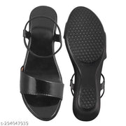 Sahni Traders Women Black Heels Sandal