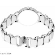 Women Silver Metal Analog Watch