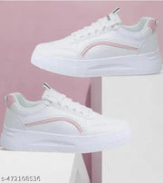 Stylish Pink Casual Shoes For Women