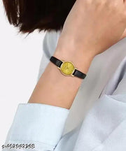 New Classy trending gold analog watch for girls and women
