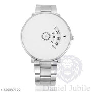 Rishtey Men style Boys Hand Watch Gents 2023 Luxury Design Steel Chain New Model Analog Watch - For Men
