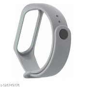 Bands for Mi Band 4 & Mi Band 3 Watch Band Strap Combo Pack Of 2