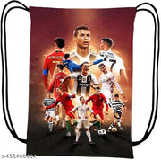 Havencraft Printed Drawstring Backpack Dori Bag Small Bag Gym Bag for Everyday Use 12L Backpack
