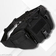 Black waist bag