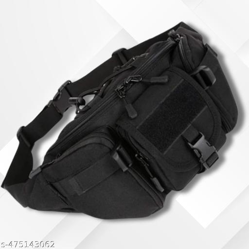 Black waist bag