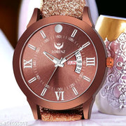 Lorenz Analogue Brown Dial Watch for Men & Boys- MK-2037W