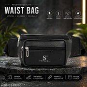 Waist Bag for Men Side Bag for Travel, Sports Waterproof & Adjustable Belt Pouch Fanny Waist Bag