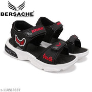 Bersache Kids Casual Black Sandal For Kids (ORI-7020)