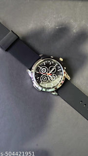 New Trading Casual Silicon Strap men watch Pack of -1