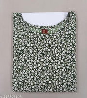 Women Crepe Fabric Printed Straight Kurti, Size -S, M, L, XL, XXL, 2XL, XXXL, 3XL, 4XL, 5XL ( New Arrival New Design Fashionable Kurti )