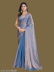 Zimichoo Two Tone Chiffon Saree